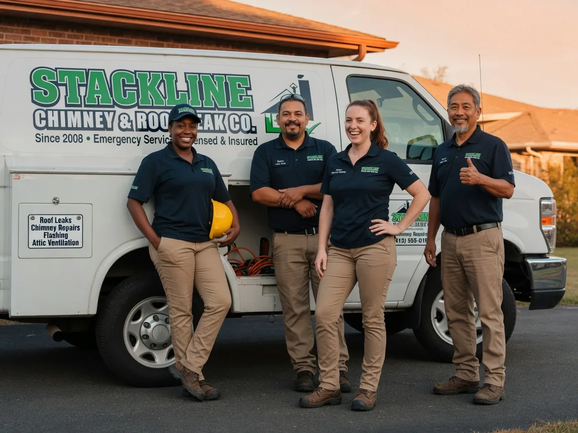 Chimney flashing repair company in Youngstown, OH